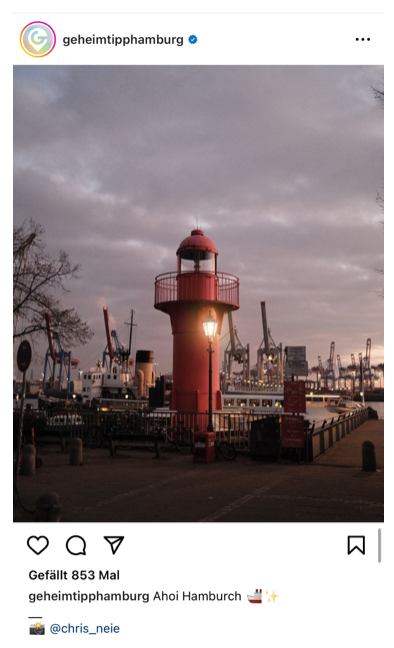 Posting Geheimtipp Hamburg