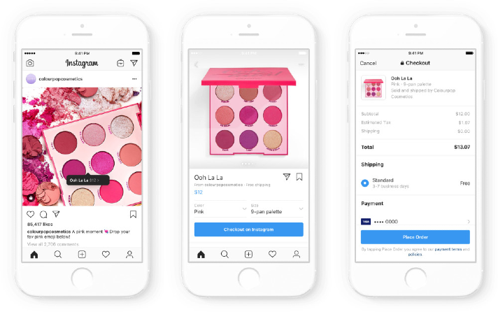 Instagram Checkout
