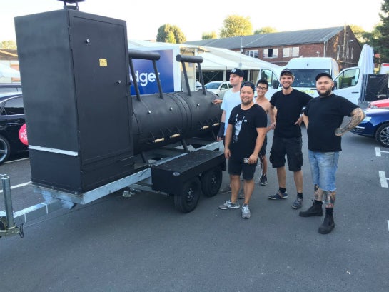 Rockstars Aftershow Aufbau