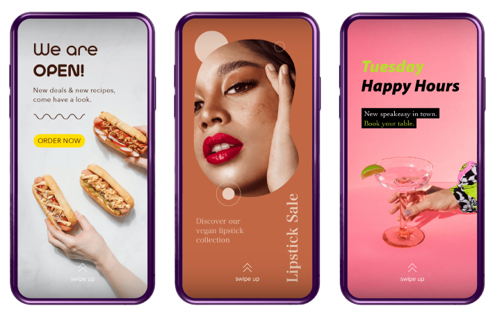 Beispiele für Call-To-Action in Instagram Stories