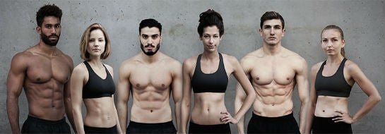 Die drei Gründer werben selbst auf der Freeletics-Seite für ihr Produkt (Foto: Freeletics)