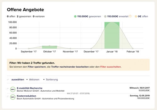 CentralStationCRM Screenshot