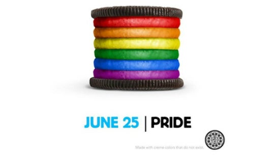 Der legendäre Pride-Beitrag von Oreo.