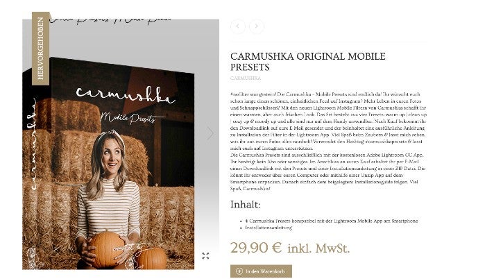 Presets von Carmushka