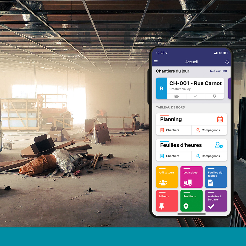  Organisez vos chantiers