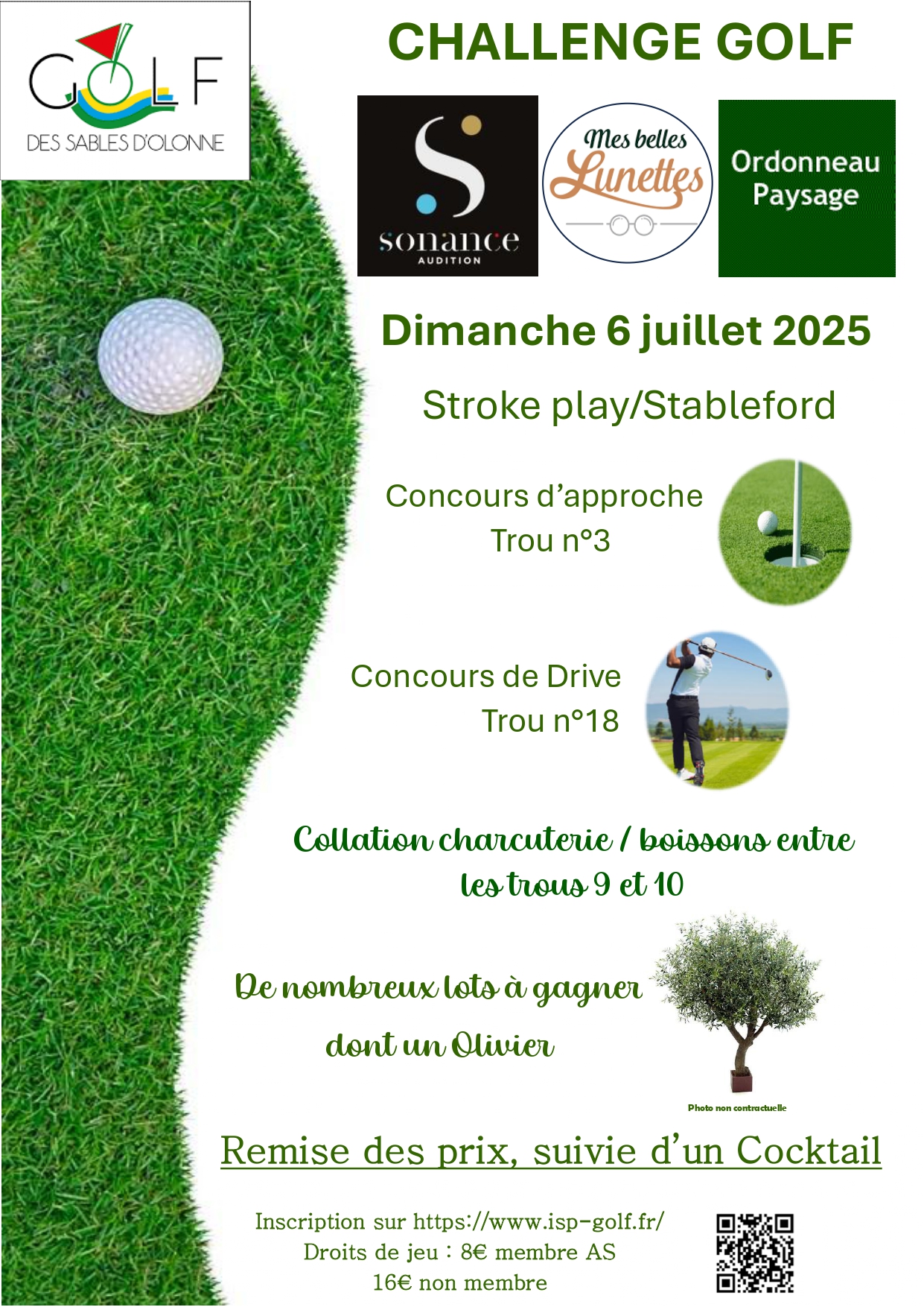 Dimanche 6 juillet  Compétition Ordonneau Paysage  Mes belles Lunette  Sonance