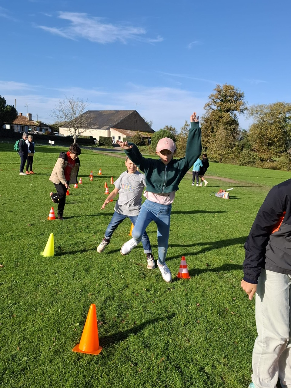 Ecole de Golf - séquence échauffement