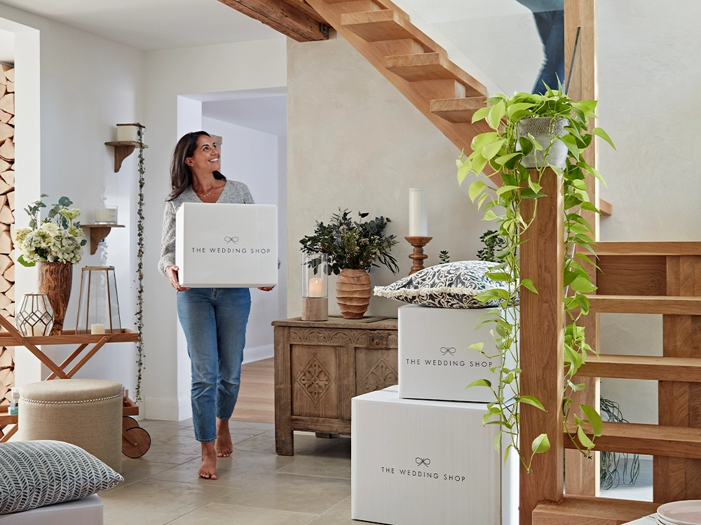 The wedding shop gift list sales