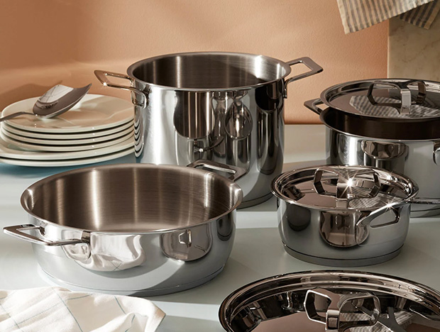 pots and pans jasper morrison for alessi