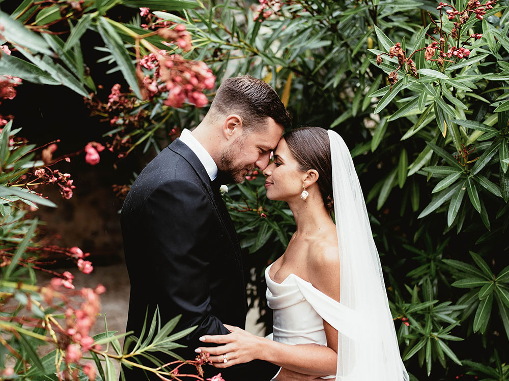 Jess and Tom, Black Tie Wedding