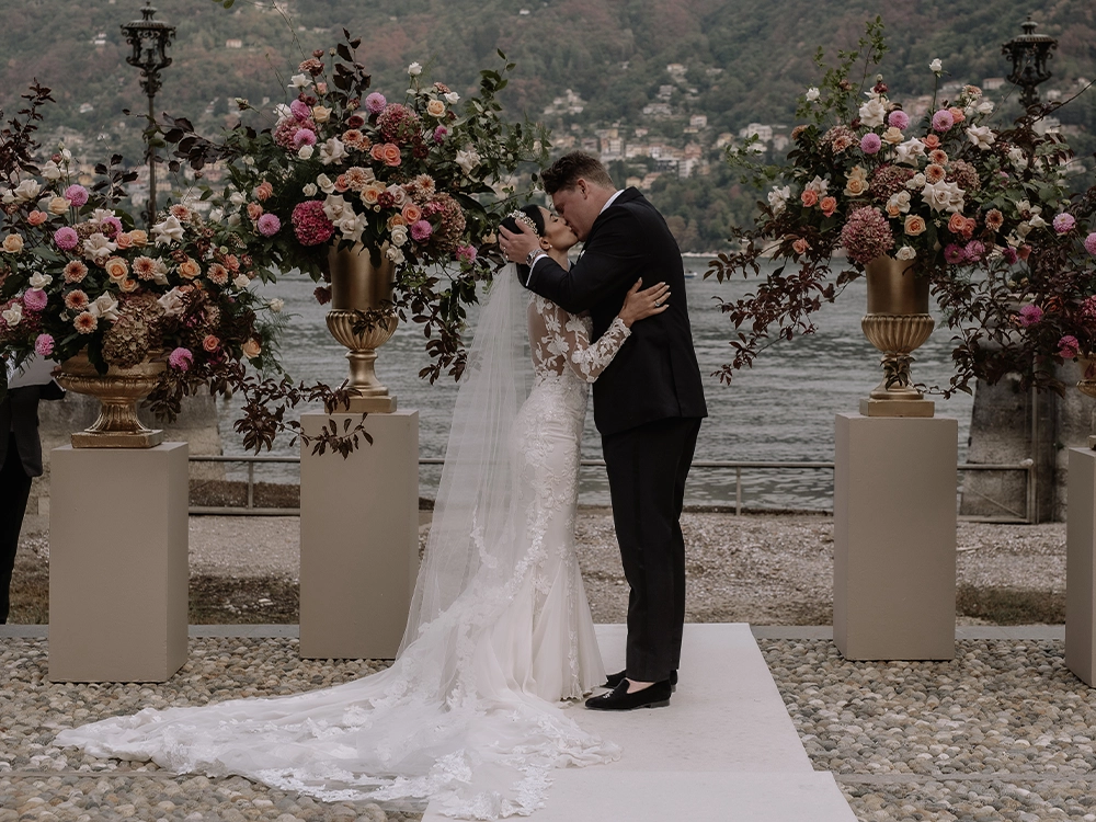 Meighan & Bertie, wedding in lake como