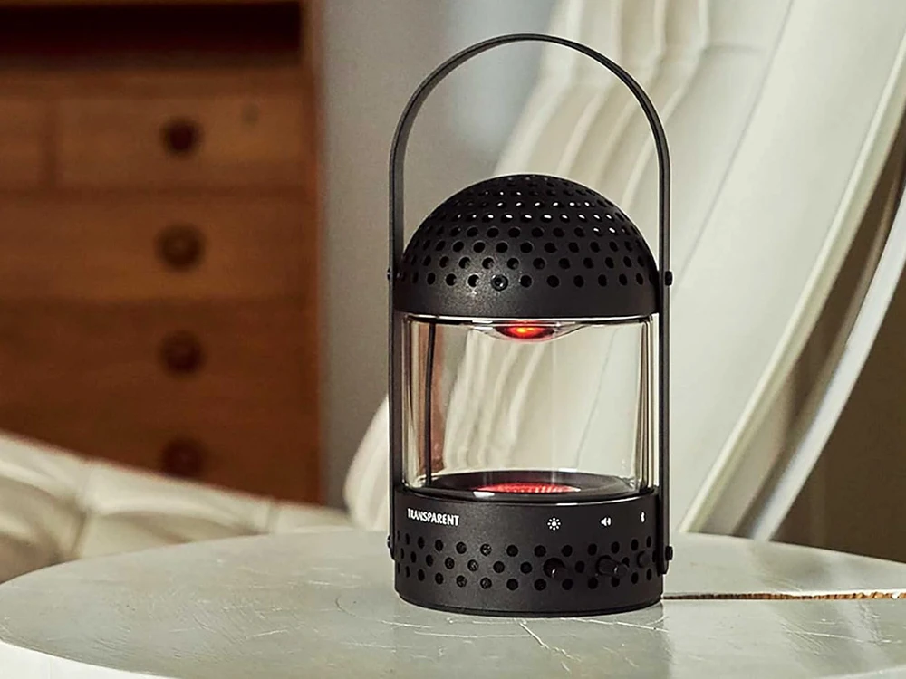 Portable Light & Speaker, Transparent, quirky wedding present from The Wedding Shop