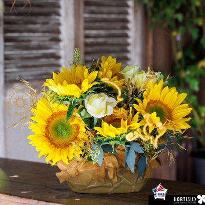 Soleil du Sud par Charline Pritscaloff (Mof) pour Hortisud