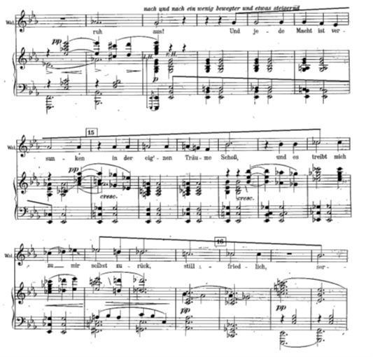 דוגמה 7: "הדמדומים כעת משתיקים כל הגה", תיבות 162-143