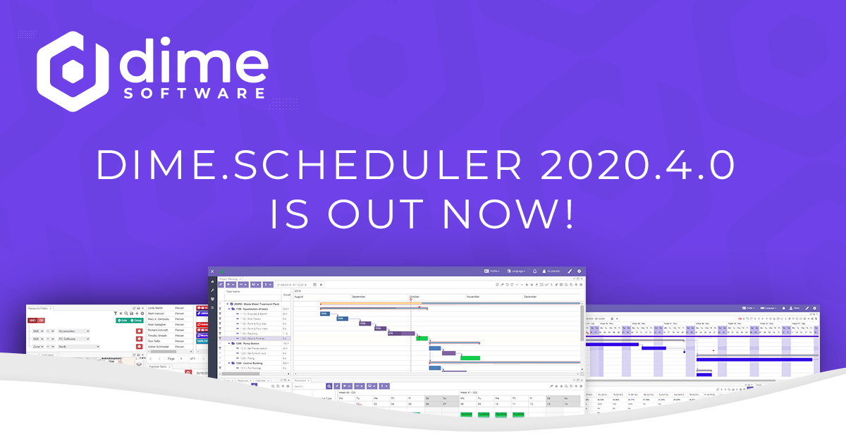 Dime.Scheduler 2020.4.0 is here | Dime.Scheduler