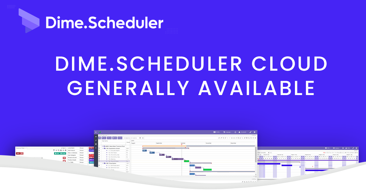 Dime.Scheduler is now generally available! | Dime Software
